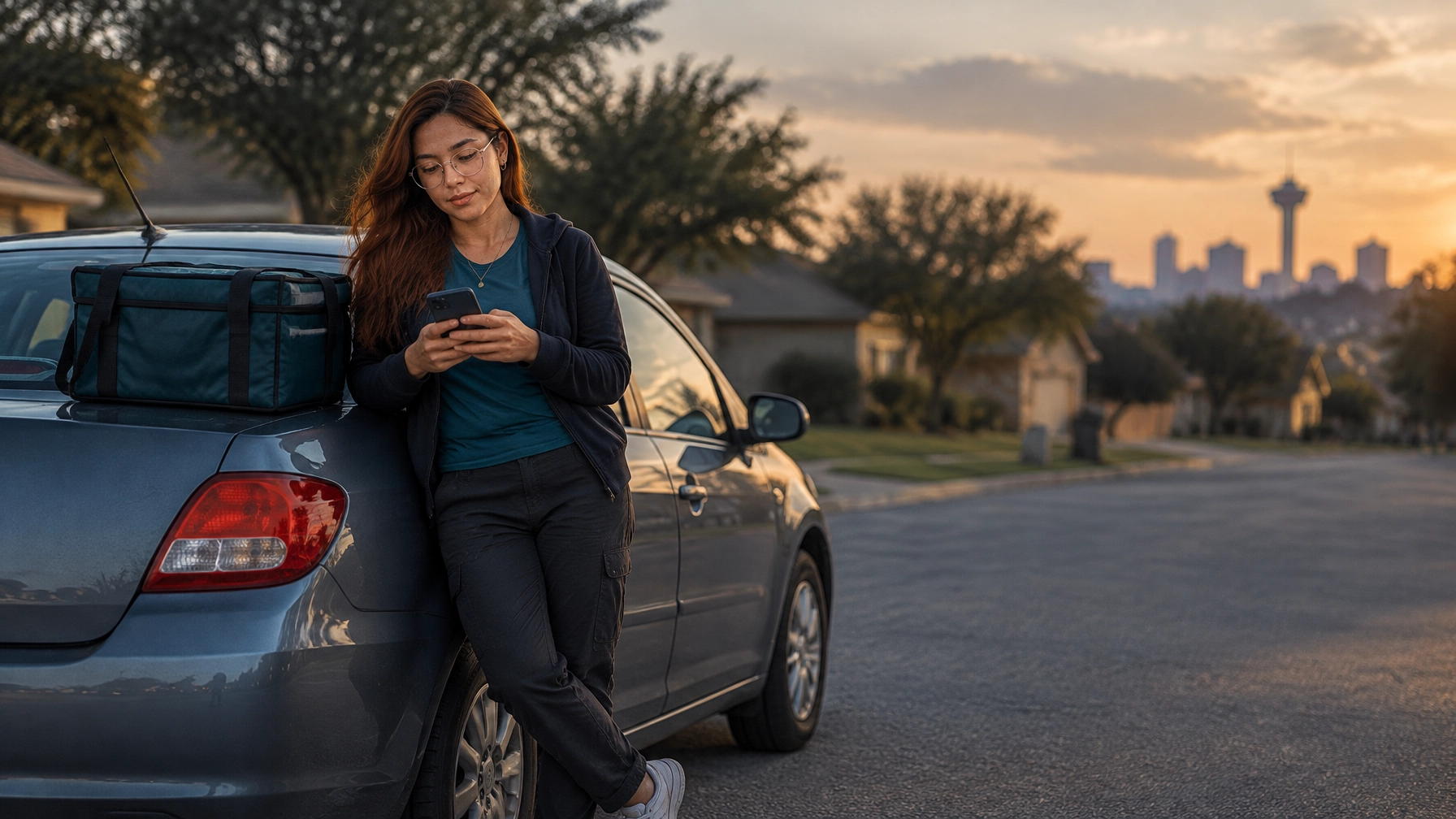 Evening Health Insurance Strategy: Health Insurance for Gig Workers Who Get Zero Benefits From Their Day Job in Texas, North Carolina, Oklahoma & Delaware