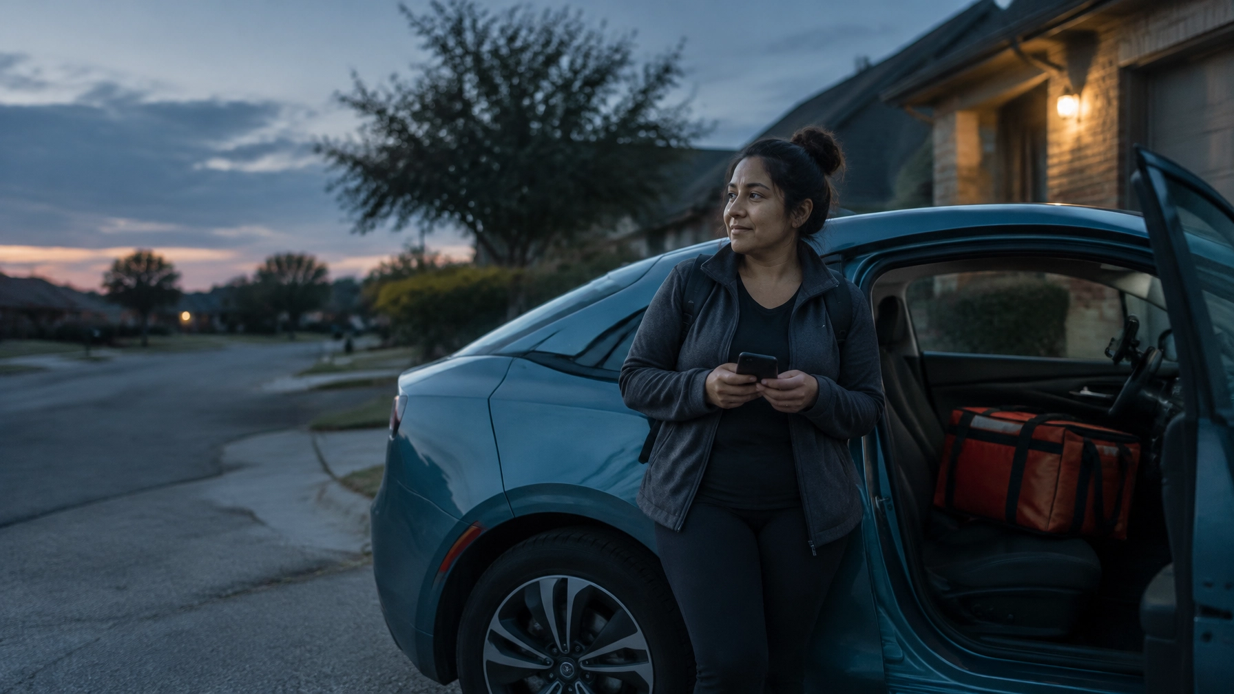 Evening Health Insurance Strategy: Health Insurance for Gig Workers Driving for DoorDash, Uber Eats & Instacart Before November 1 in Texas, Florida, Georgia & Ohio